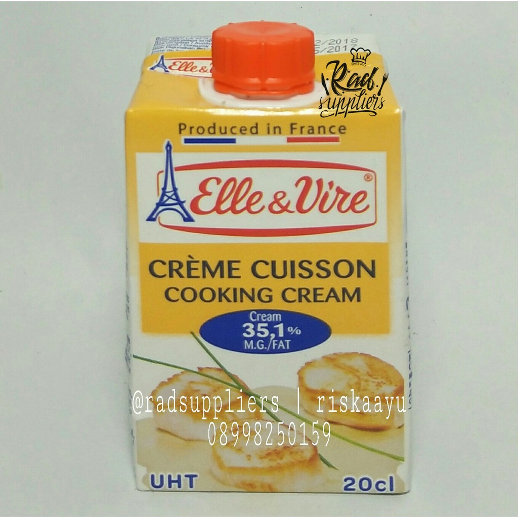 126 resipi yang mudah dan sedap untuk whipped cream daripada komuniti memasak terbesar di dunia! Elle Vire Cooking Cream Excellence Mini 200ml Praktis Best Price Shopee Indonesia