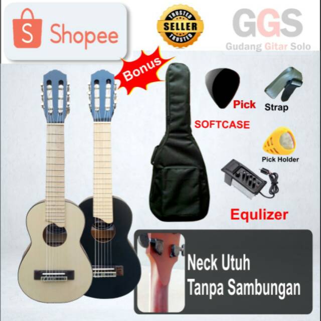 Jual Gitar Mini Classic 6 Strings Ukulele Gitar Kecil 6 Senar Nylon Di Lapak Dna Sport Music Gitar Junior - Gitar mini 6 senar.
