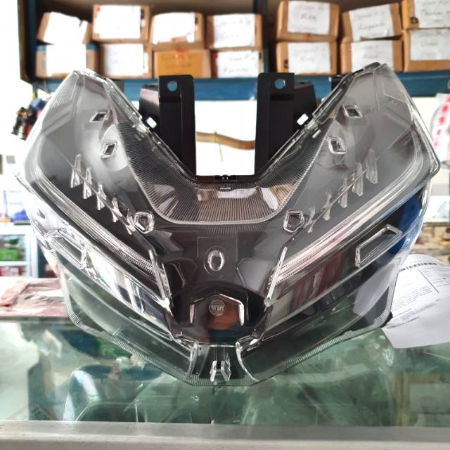 Spesifikasi Harga Dan Pilihan Warna Model Baru All New Honda Vario 150 Dan All New Honda Vario 125 Tahun 2018 Setia1heri Windshield visor vario 150 new vario 125 new model Jenong carbonRp120000.