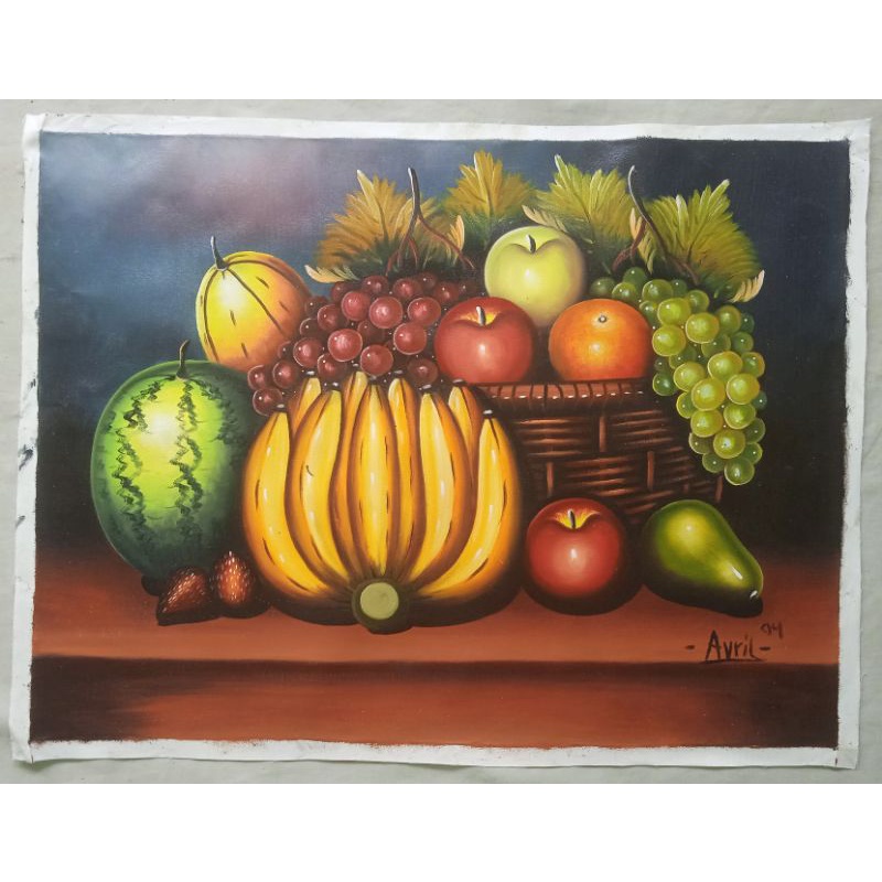 Cek harga terbaik sekarang hanya di biggo! Jual Lukisan Buah Buahan Ukuran 60cm X 80cm Shopee Indonesia