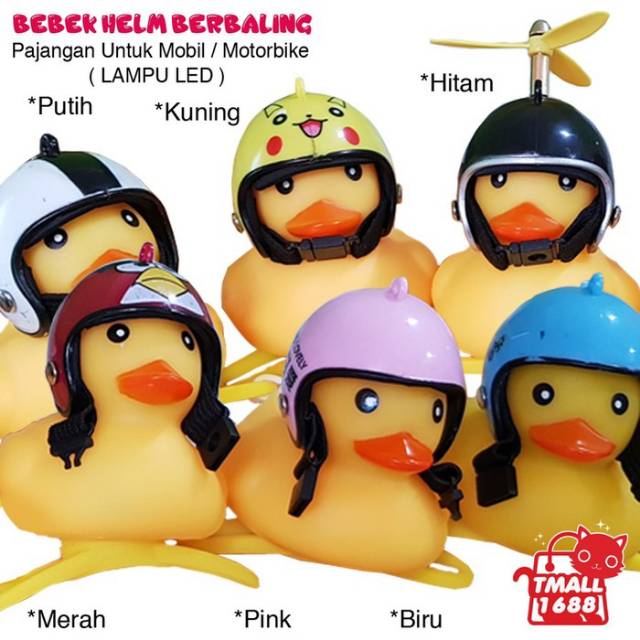 Unduh Gratis Gambar Bebek Helm Led Berbaling Hiasan Dashboard Sepada Dan Motor Terbaru by www.lampunghits.com