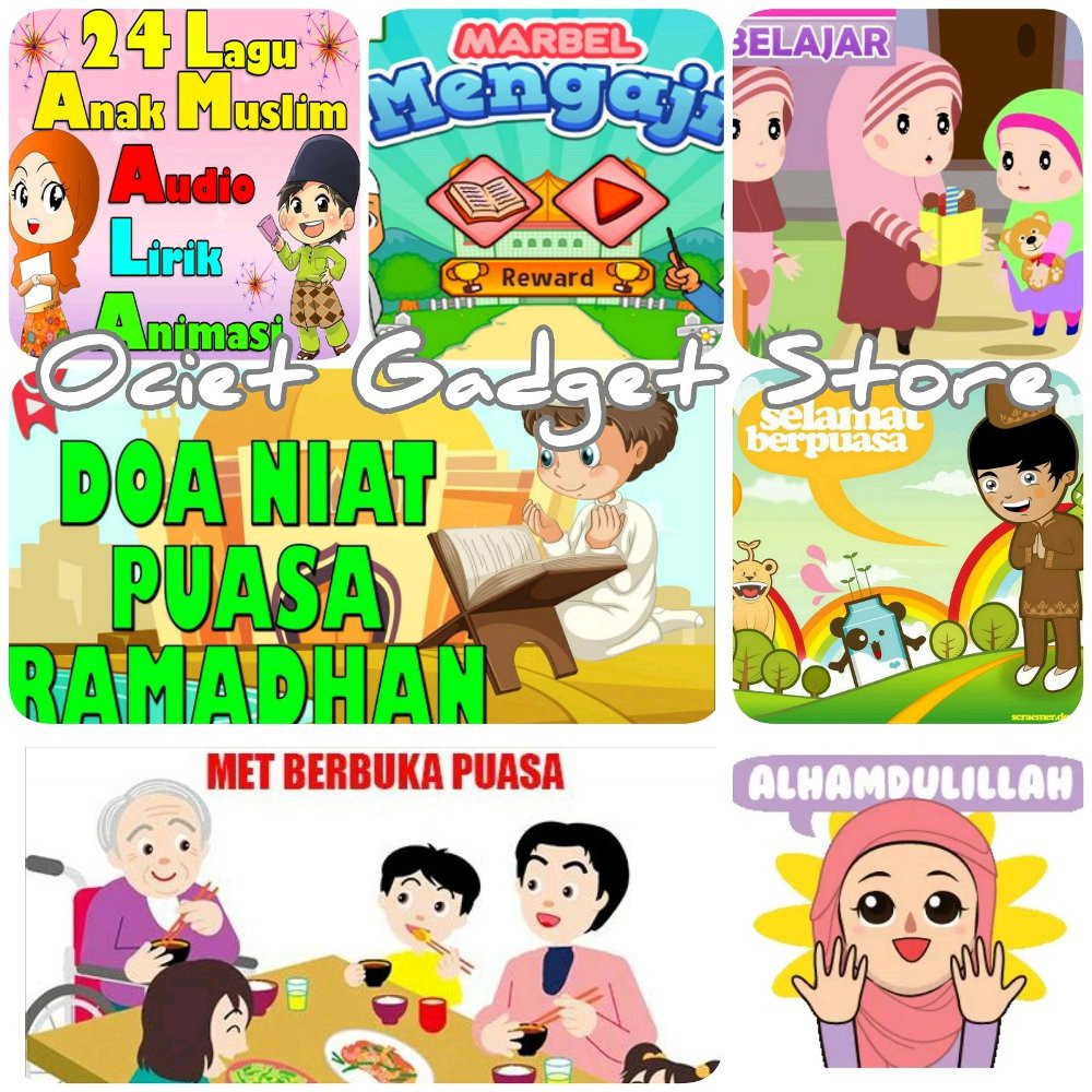 Jual Paket Lengkap Flashdisk 32gb plus Film Animasi anak Muslim Bulan  Ramdhan Bonus Ebook &amp; Mp3 Anak Indonesia|Shopee Indonesia