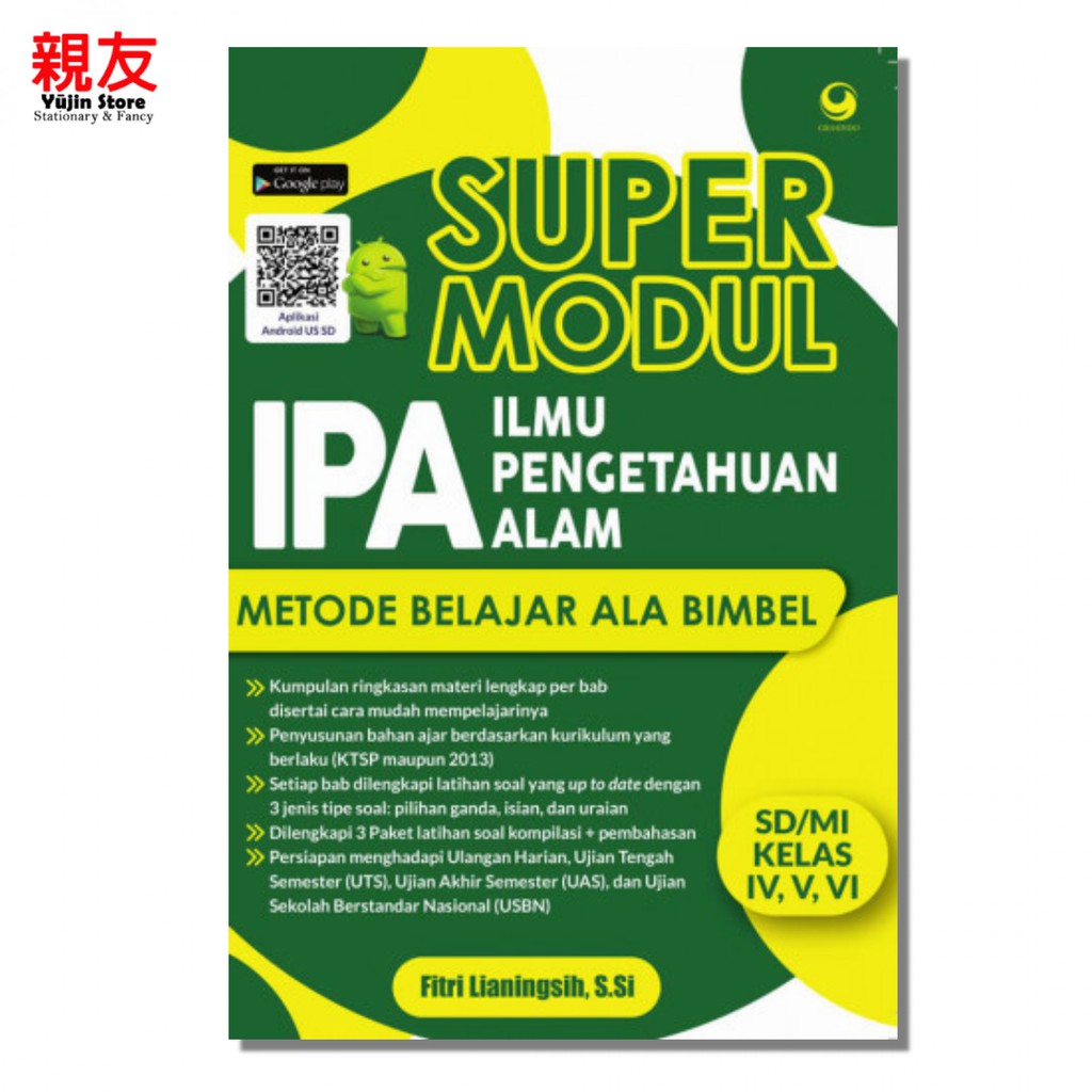 Buku kurikulum 2013 sd/mi kelas 6 edisi revisi tahun 2018 untuk guru dan siswa lengkap. Super Modul Ipa Sd Mi Kelas 4 5 6 Shopee Indonesia