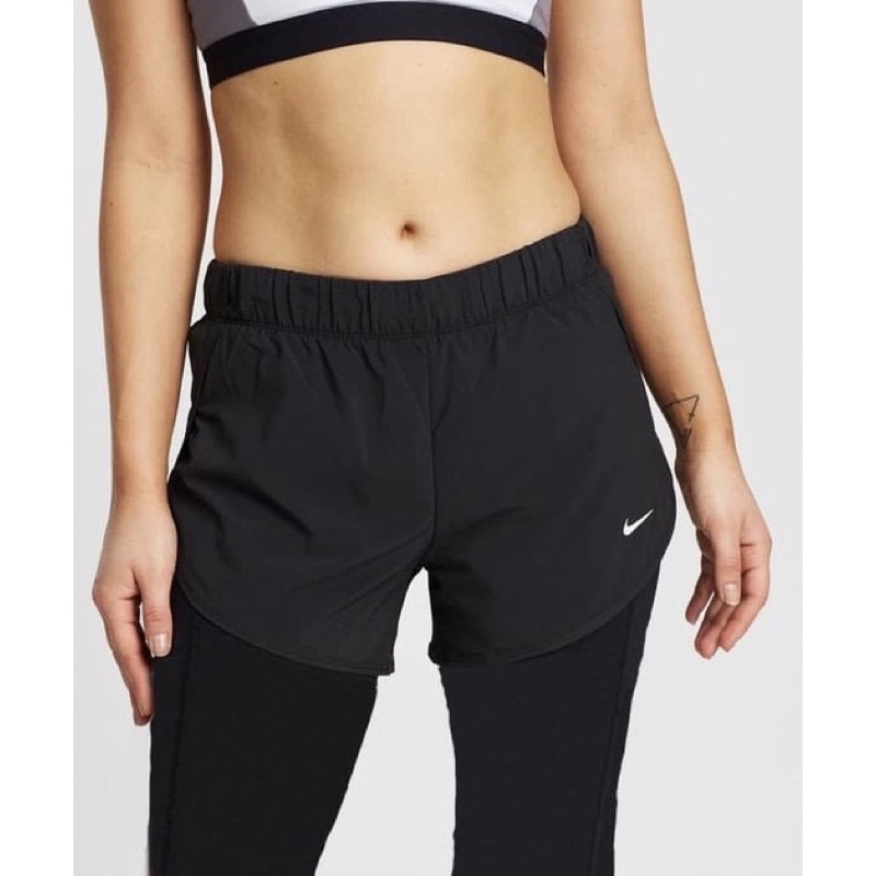 nike womens drifit flex 2 in 1 training short layer celana biker sport cewe lari gym fitness workout shopee indonesia on women's long sports shorts