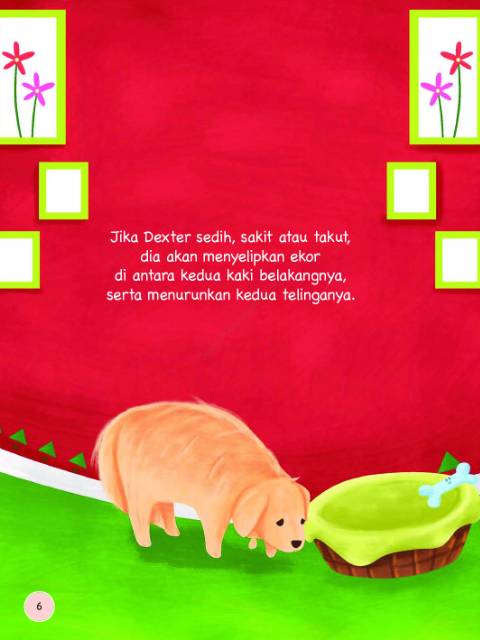 Perhatikan jarak huruf, bentuk dan ukuran. Contoh Cerita Bergambar Tentang Hewan Kesayangan - Spesial