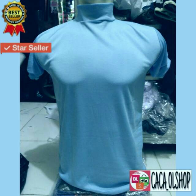 Meski sederhana, baju adat ini terlihat sangat bagus dan elegan. Kaos Dalam Biru Muda Polos Kerah Leher Tinggi Shopee Indonesia