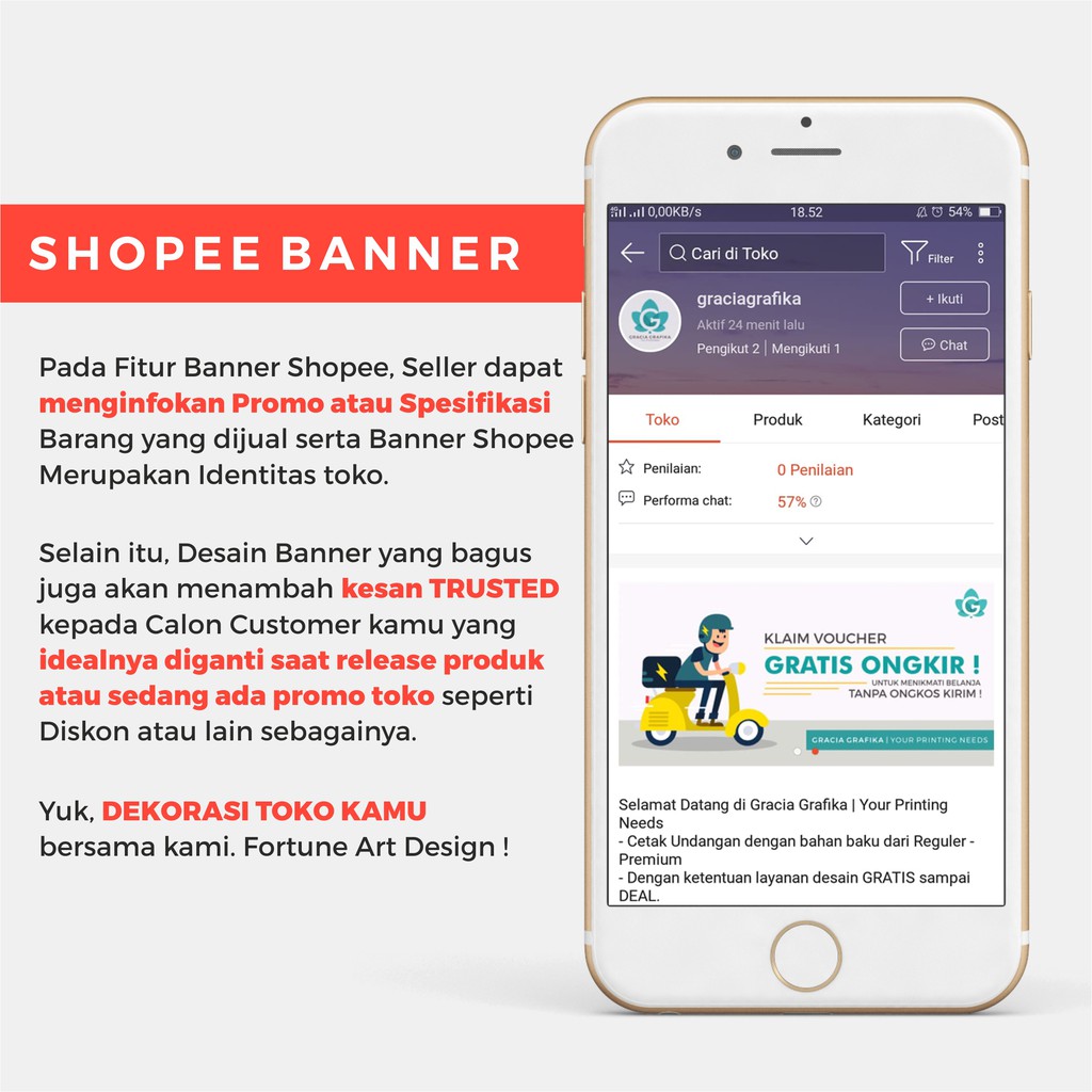 Sekaligus melakukan pemasangan dan free desain banner untuk. Jasa Desain Banner Shopee Dekorasi Toko Shopee Desain Professional Desain Berkualitas Shopee Indonesia