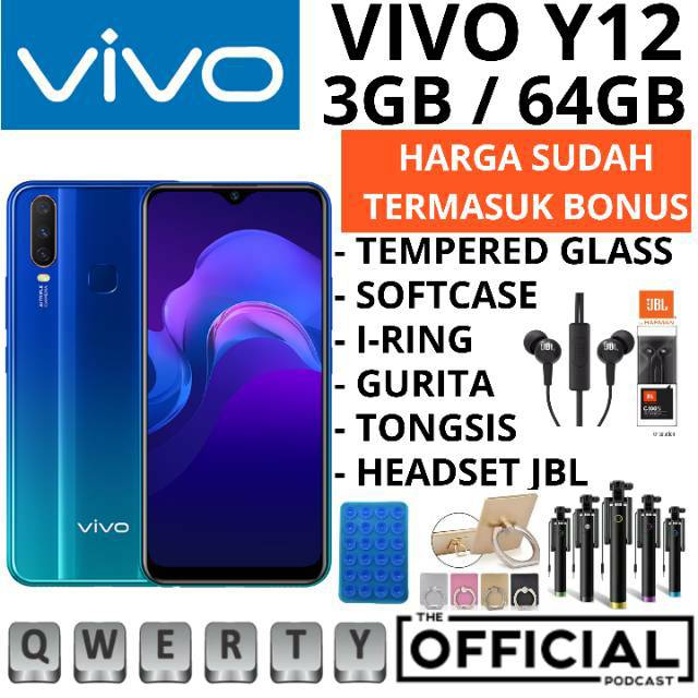 Harga Hp Vivo Y19 Vivo Y17 Vivo Y15 Vivo Y12 Vivo Y11 Serta Spesifikasi Terupdate Juli 2020 Portal Jember 