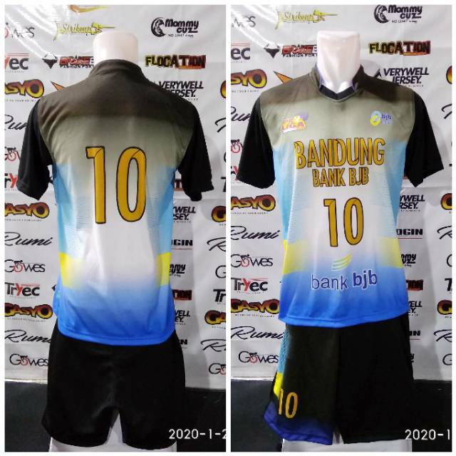 Kaos voli jersey voly atasan volley printing baju proliga. Jersey Baju Kaos Voli Proliga Bandung Bank Bjb Tandamata Voly Printing Original Terbaru 2020 Shopee Indonesia