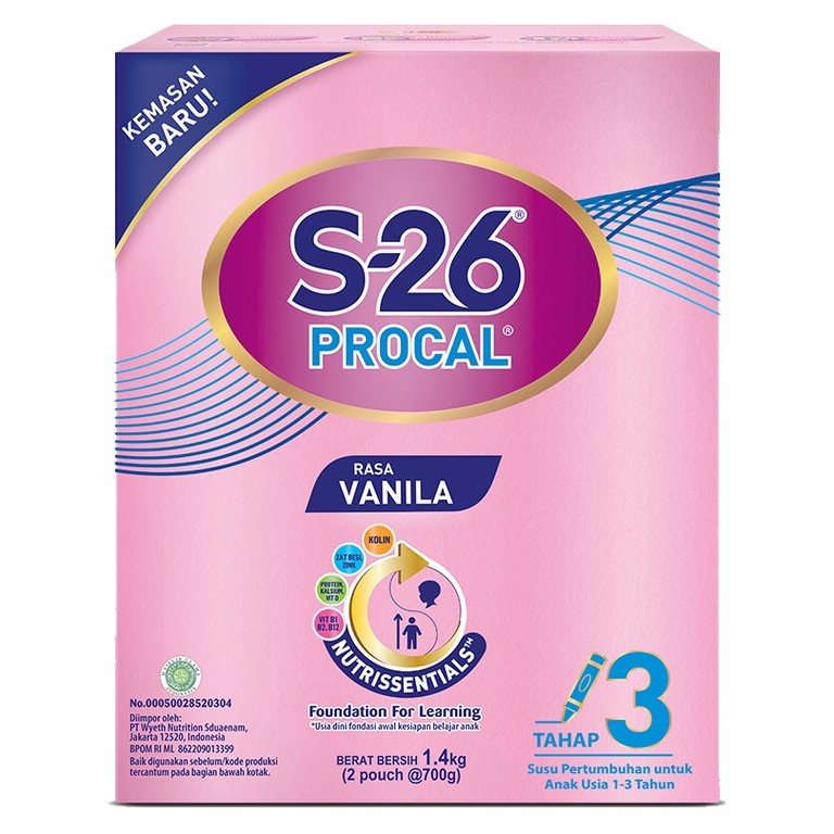 Promo alfamart hari ini mantul, banyak produk kecantikan murah! S 26 Procal Tahap 3 Vanila Susu Pertumbuhan S26 Nutrissentials 1400 Gr Shopee Indonesia