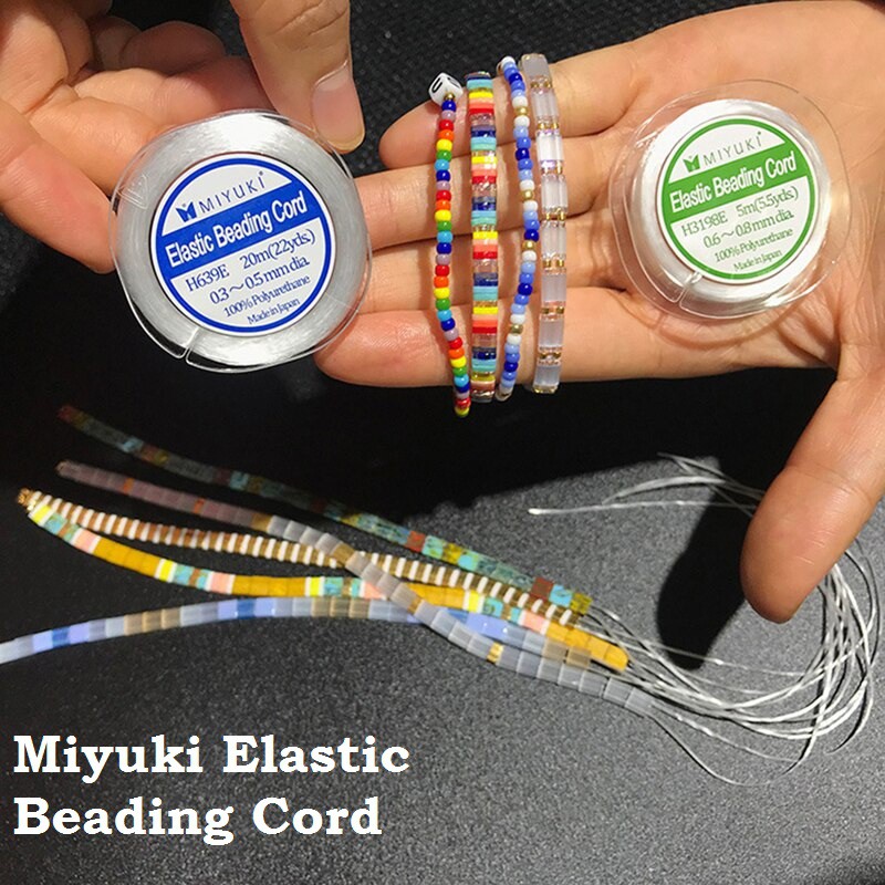 Miyuki Karet Elastic Beading Cord Varian | Shopee Indonesia