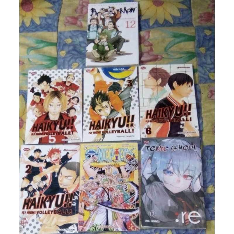Komik Haikyuu Season 2 / Komik Haikyuu Lanjutan Season 4 Perangkat Sekolah / #haikyuu #volleymanga #mangajump jual fullset :