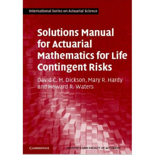 Pujayanto, msi disusun oleh may nurhayati (k2315048) . Solutions Manual For Actuarial Mathematics For Life Contingent Risk Shopee Indonesia