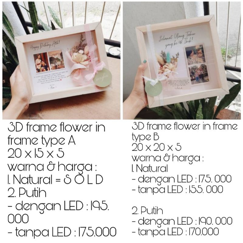 Handmade 3d box photo frame i can't wait to meet you daddy mummy nana scan pic. Kado Ulang Tahun Birthday Gift Frame 3d Frame Flower In Frame Shopee Indonesia