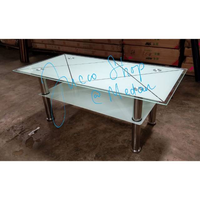 Meja Tamu Murah Medan - Meja Kaca- Meja Minimalis Kaca Tebal | Shopee  Indonesia