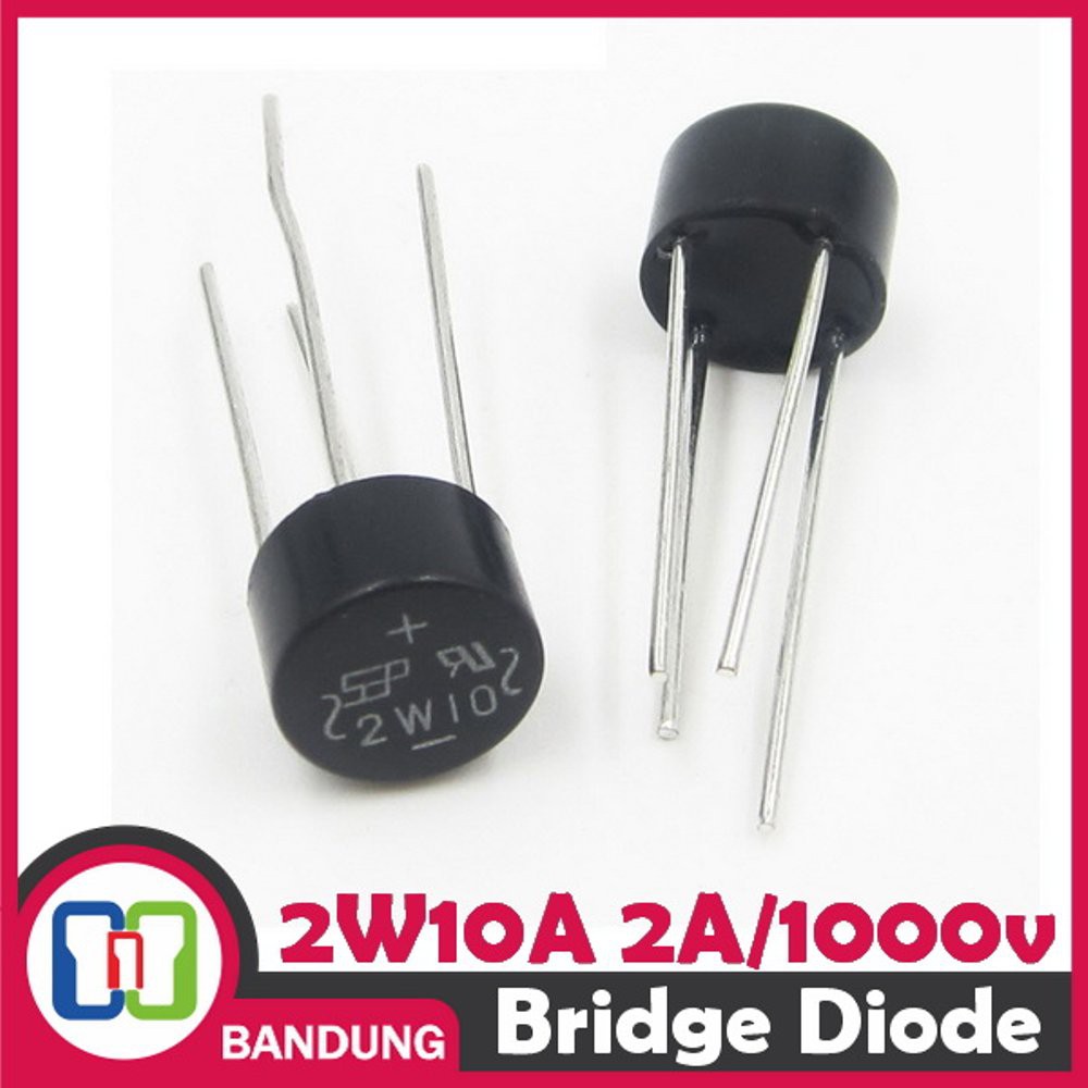 Promo Cnc 2w10 2a 1000v Dioda Jembatan Bridge Rectifier Diode Diskon