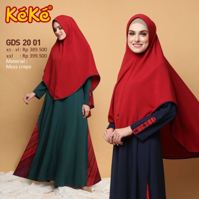 Gamis Keke Syar I Gds 20 01 Terbaru Shopee Indonesia