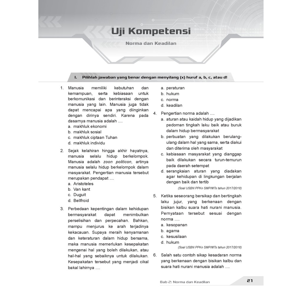 Sosiologi x sosial (c4) dijadikan sebagai sebuah kajian ilmiah untuk sumbangan ilmu pengetahuan ppkn kurikulum 2013. Buku Pendamping Ppkn Smp Mts Kelas 7 Kunci Jawaban Incer Shopee Indonesia