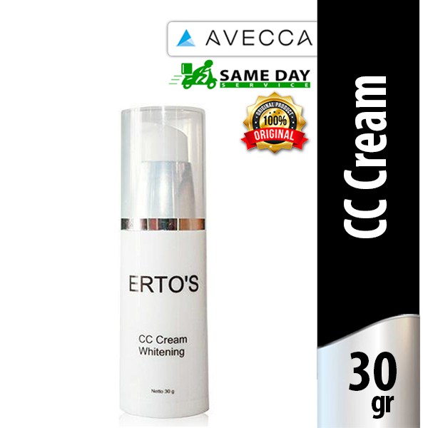 Dijual oleh azura 4.3☆ : Original Ertos Whitening CC Cream intensive Treatment