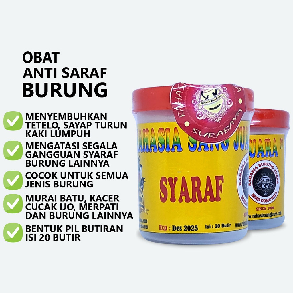 Penyakit tetelo sering menyerang burung kicauan pada saat musim pancaroba. Anti Saraf Burung Obat Tetelo Burung Sayap Turun Kaki Lumpuh Dan Gangguan Syaraf Burung Lainnya Shopee Indonesia