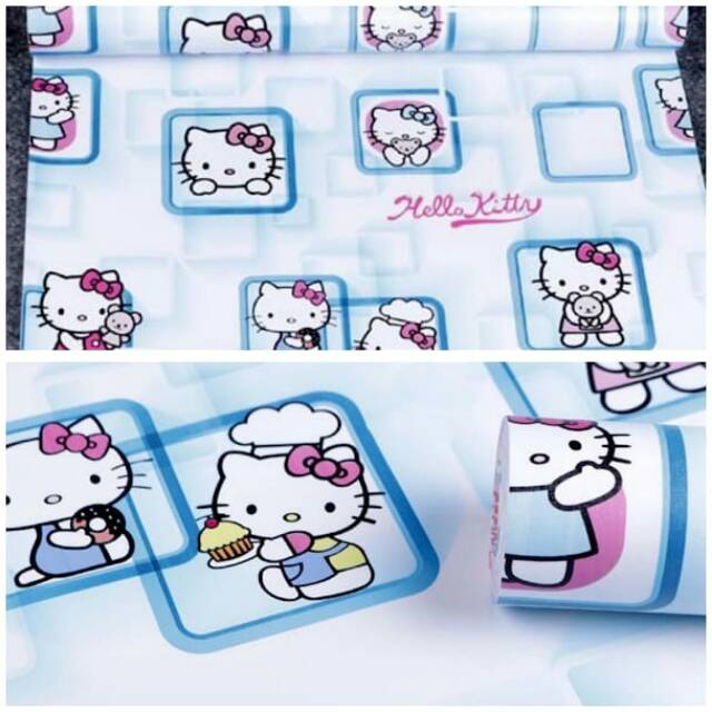 Wallpaper dinding motif anak unicorn lucu pink biru. Jual Wallpaper Dinding Ruang Tamu Kamar Tidur Anak Hello Kitty Pink Biru Putih Lucu Termurah Indonesia Shopee Indonesia