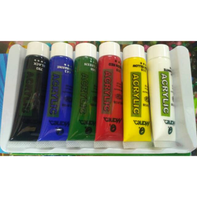 Cat acrylic paint 30ml / cat maries acrylic 30ml jual satuan