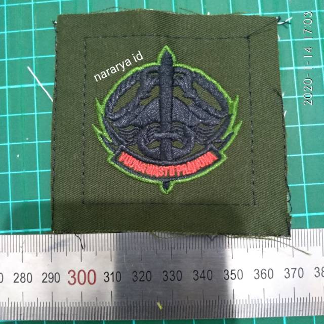 Brevet PDL Bordir Infanteri Yudha Wastu Pramuka | Shopee Indonesia