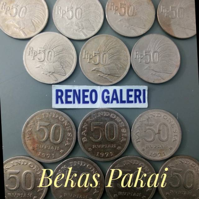 Uang kuno kini jadi barang mahal, dengan harga yang menembus hingga. Rp 50 Rupiah Tahun 1971 Gambar Burung Cendrawasih Uang Koin Kuno Duit Jadul Lawas Logam Lama Asli Shopee Indonesia