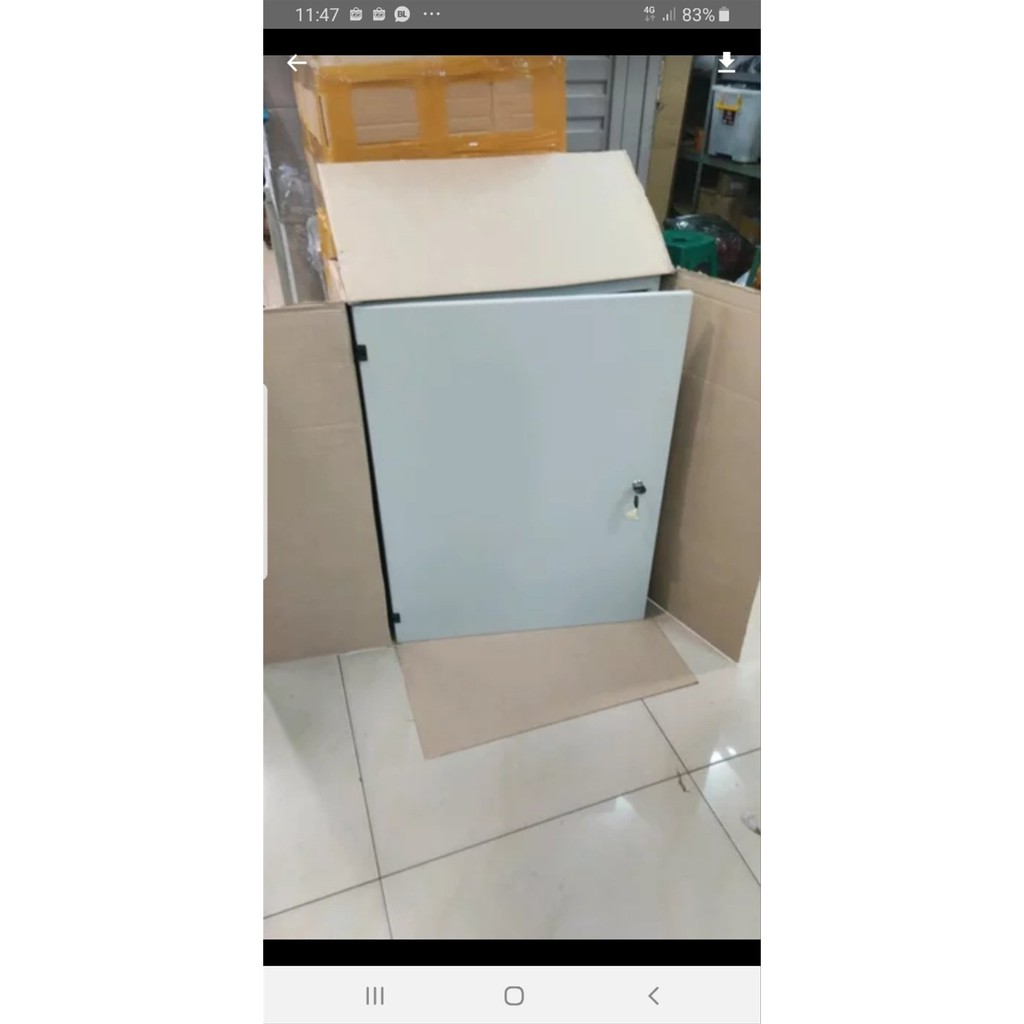 BOX PANEL INDOOR TEBAL PLAT 1.6 mm uk. 60 x 80 x 25 cm | Shopee Indonesia