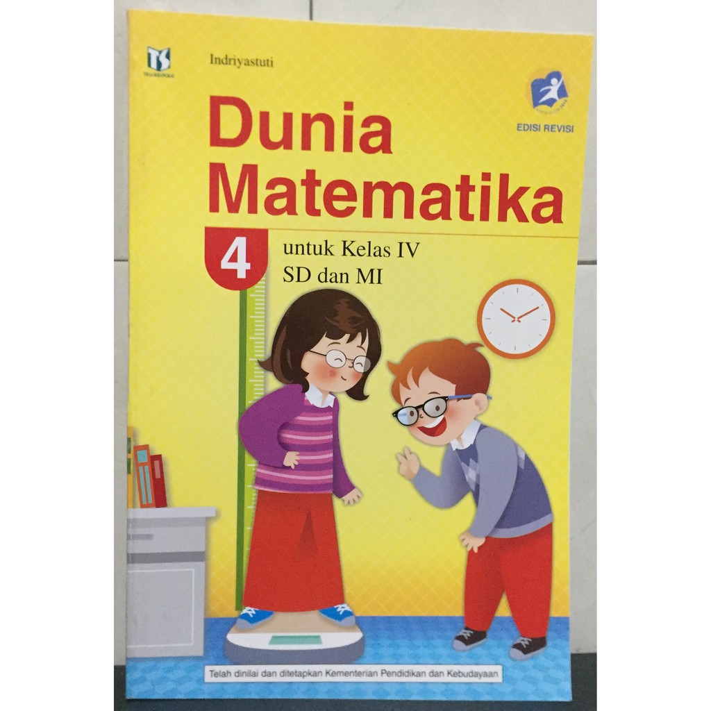 Matematika merupakan ilmu tentang kuantitas, struktur, ruang, dan ilmu hitung. Jual Buku Dunia Matematika Untuk Sd Mi Kelas Iv Indonesia Shopee Indonesia