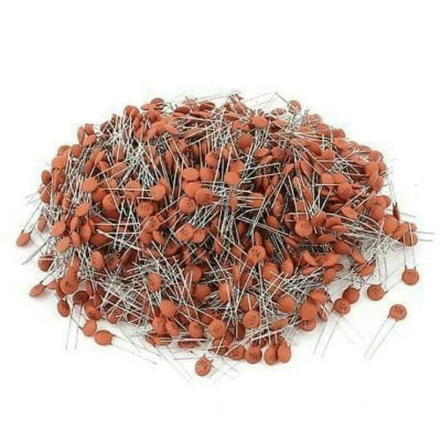 Kapasitor Capacitor Keramik 0 01uf 10nf 10n 103 50v Isi 2