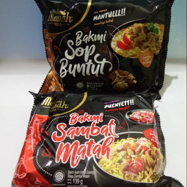 Sambal ini sama dengan sambal untuk ayam pop. Bakmi Mewah Mayora Sambal Matah Dan Sop Buntut Shopee Indonesia