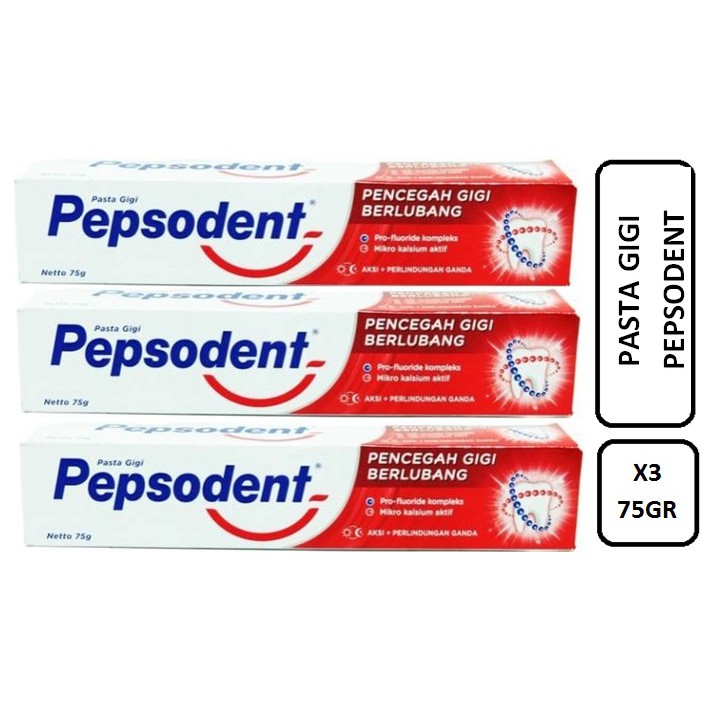 Begini cara mencegah gigi berlubang yang ampuh. Paket Pepsodent Pencegahan Gigi Berlubang Toothpaste Pasta Gigi White 75g Shopee Indonesia