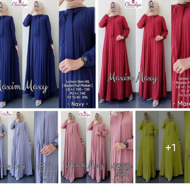 Gamis Plisket Pita Gamis Terbaru Gamis Remaja Gamis Mayung Gamis