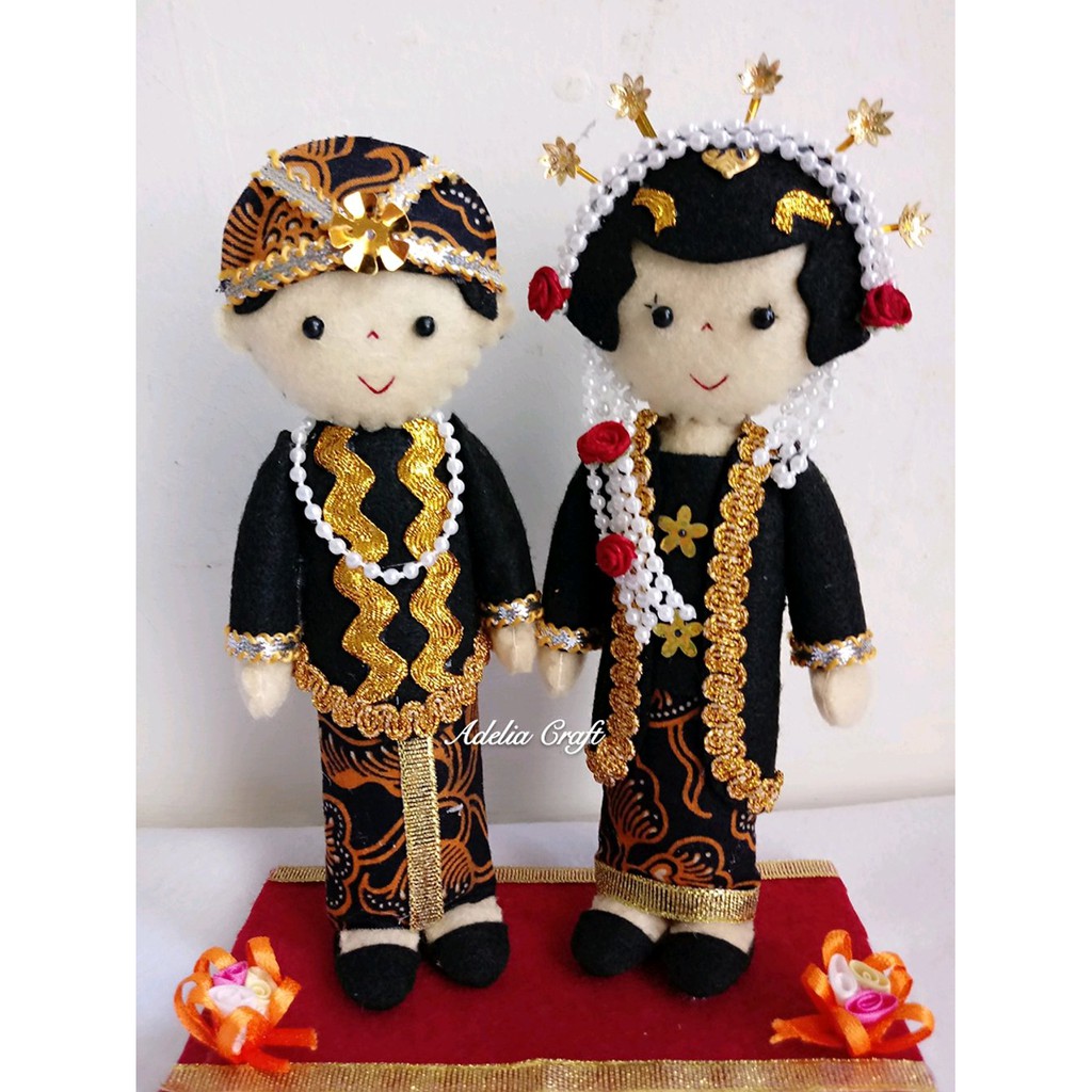Jual boneka pengantin adat jawa sunda batak bali Indonesia|Shopee Indonesia