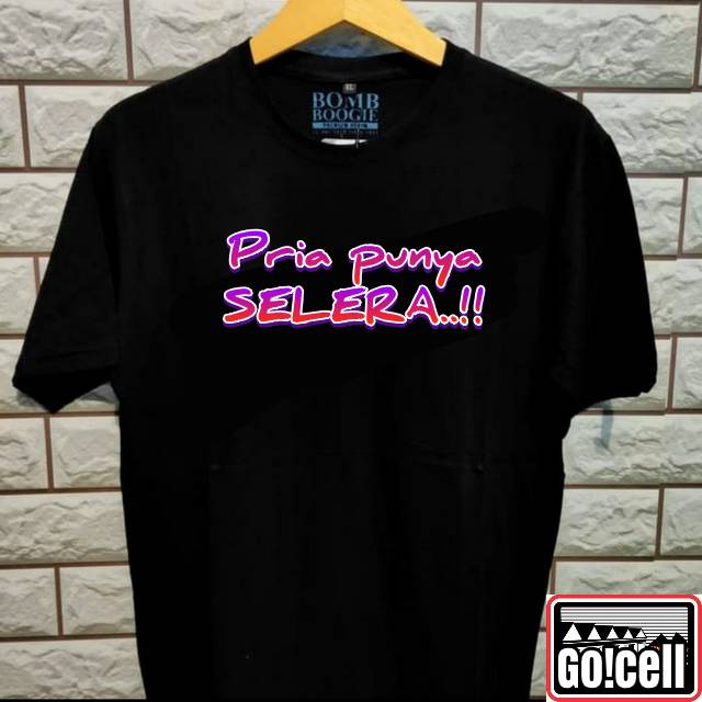Jual Kaos pria punya selera Indonesia|Shopee Indonesia