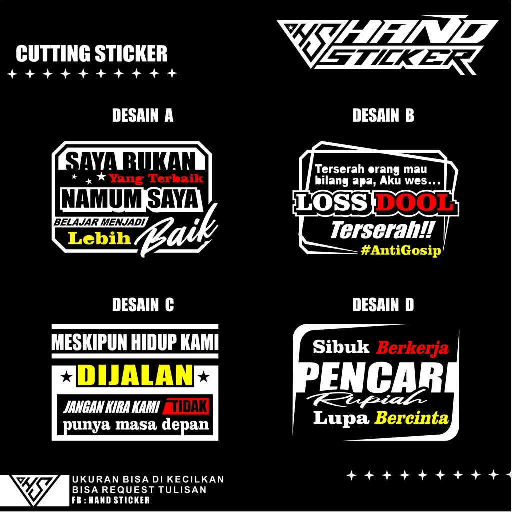 Jual cutting stiker kaca pintu/kaca/body mobil truck/pick up/l300 bisa
