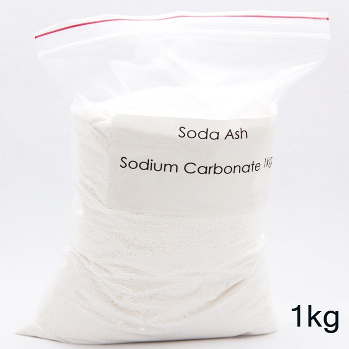 Soda Ash Abu Soda Natrium Karbonat Na2CO3 1kg | Shopee Indonesia