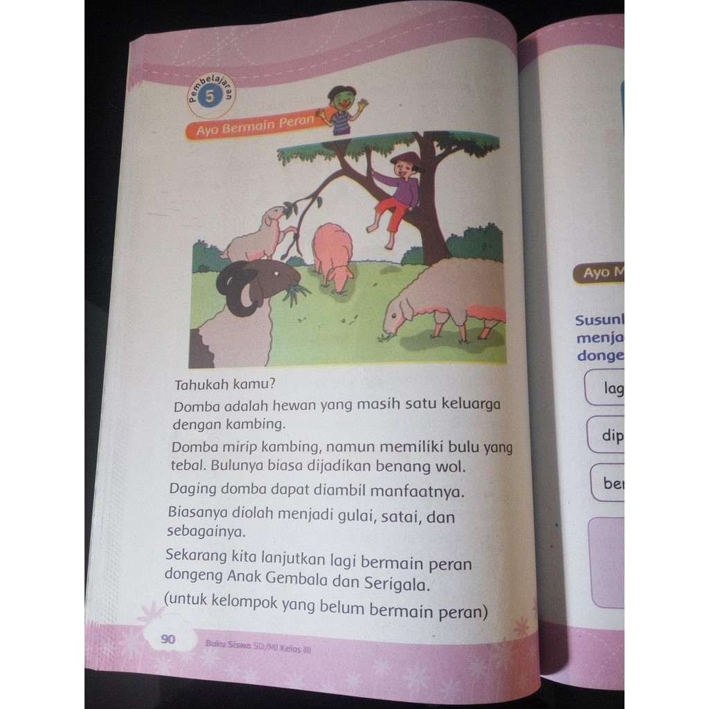 Buku SD - Kelas 3 Tema 2 - Menyayangi Tumbuhan dan Hewan - Edisi Revisi  2018 | Shopee Indonesia