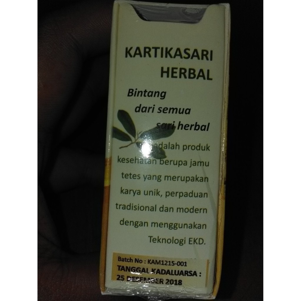 Jamu Tetes Kartikasari Herbal Kartika Sari Jamu Tetes Ksh