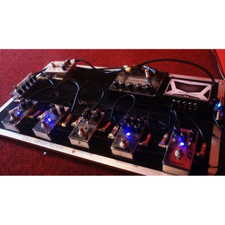 Mini Stompbox Power Supply 5 Output Adaptor Efek Gitar 9volt Alv Best Quality