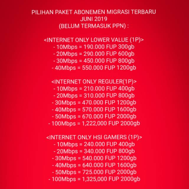 Paket Indihme Tanpa Fup : Ubah Tarif Bulanan Mahalmu Dengan Migrasi Paket Indihome Dari Kami Lebih Murah Dan Berlaku Selamanya Shopee Indonesia