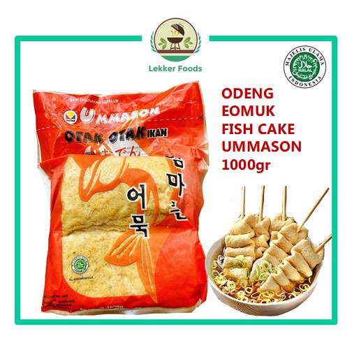 · 1 sdt garam · 2 sdm kecap ikan. Jual Eomuk Odeng Korea Fish Cake Ummason 1 Kg Halal Shopee Indonesia