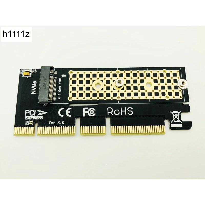 This pci express card by delock expands the pc by two sata 22 pin ports. Perangkat Komputer Pci Express Pcie 3 0 X4 Untuk M2 Ssd Nvme Adapter Card M Key Antarmuka Nvme Ssd M Shopee Indonesia