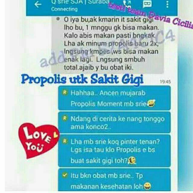 Atasi Sakit Gigi Dan Gusi Bengkak Dengan Propolis Moment Shopee