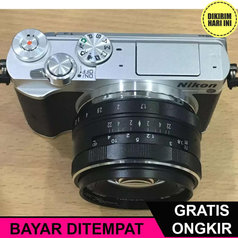 Sensor type / size, cmos, 13.2 x 8.8 mm ; Bayar Ditempat Ne1616 Meike Lens Mk 35mm F 17 Manual Focus For Nikon 1 Mount Nikon J5 J3 J1 Shopee Indonesia