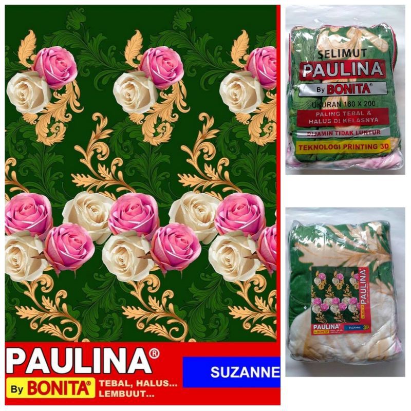 Anda bisa mencari produk ini di toko online yang mungkin jual selimut bonita ukuran 160x200. Selimut Bonita Paulina Ukuran 160 X 200 Motif Suzanne Shopee Indonesia