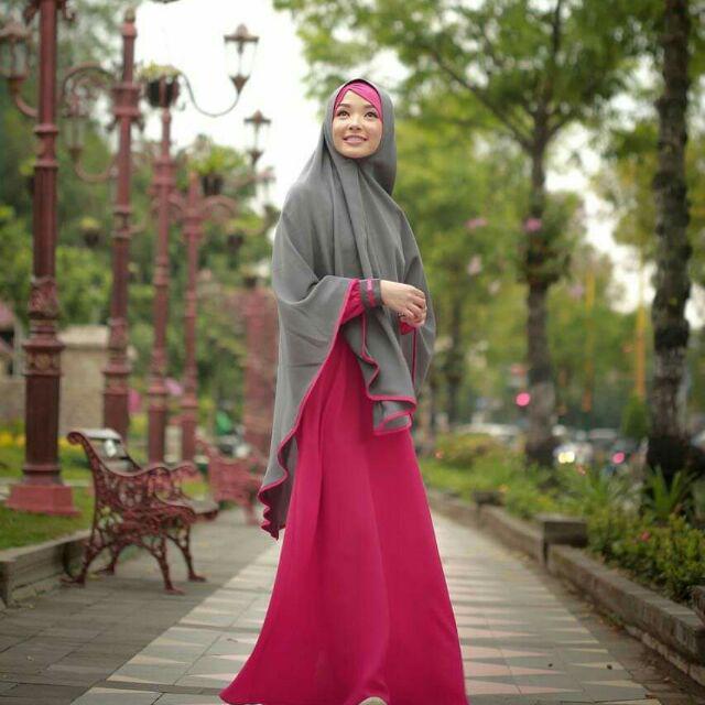 Gamis Set Ghaisani By Aulia Fashion Shopee Indonesia
