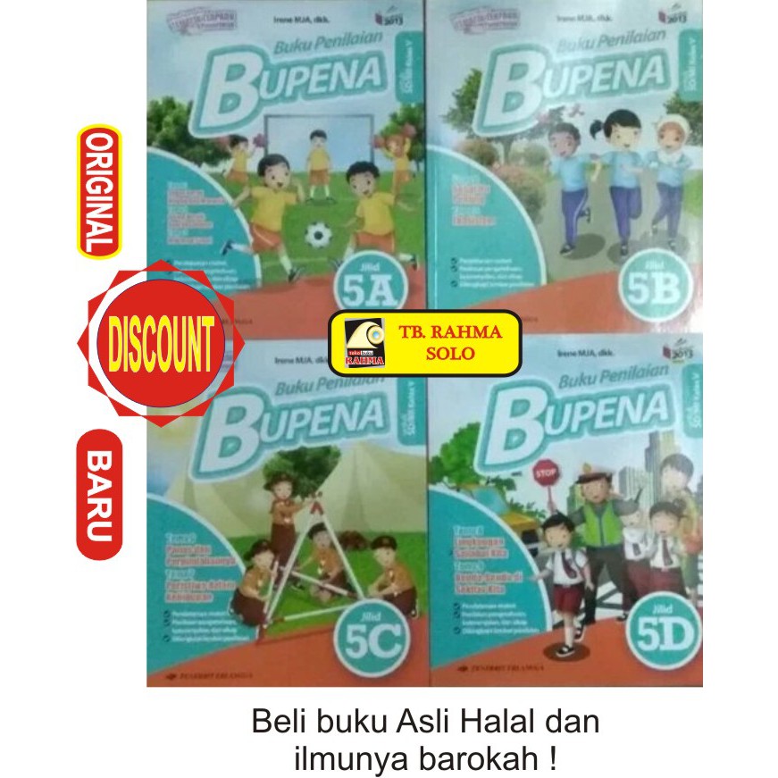 26 mar 2018 bupena kelas 5 sd pdf download. Bupena 5a 5b 5c 5d Buku Penilaian Untuk Sd Mi Kelas 5 Irene Mja Erlangga Shopee Indonesia