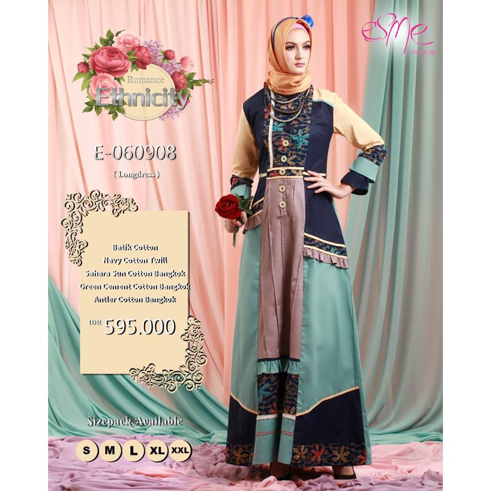 Gamis Esme Sale Romance 08 Shopee Indonesia